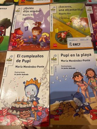 Colección de libros infantiles La pandilla ardilla
