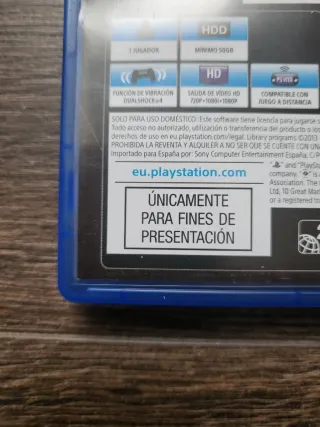 Videojuego PS4. The Order 1886 (Ej. de Promoción)