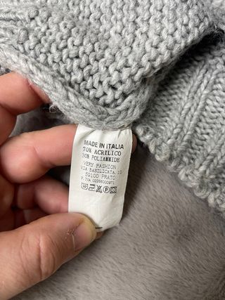 Pullover dolcevita lavorato a maglia