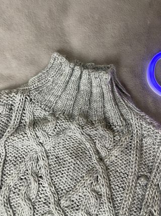 Pullover dolcevita lavorato a maglia