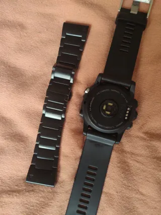 Garmin Fenix 3 HR Zafiro + Correa Titanio