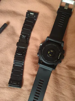 Garmin Fenix 3 HR Zafiro + Correa Titanio