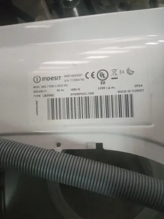 Indesit Marco Puerta Lavadora
