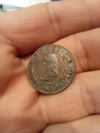 Fernando VII 12 diners 1812 Baleares