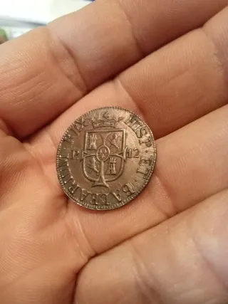 Fernando VII 12 diners 1812 Baleares