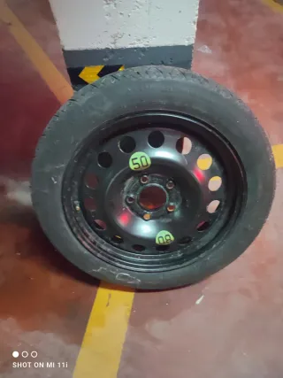 Rueda galleta de repuesto coche (Continental)