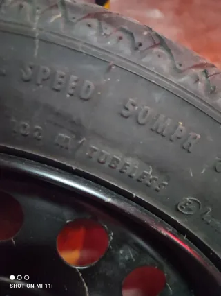 Rueda galleta de repuesto coche (Continental)