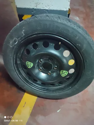 Rueda galleta de repuesto coche (Continental)