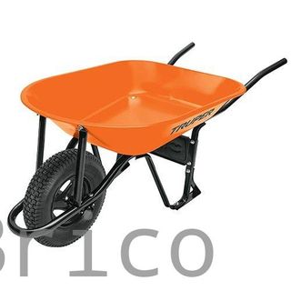 Carretilla 65 Litros Metálica - Neumática - Truper