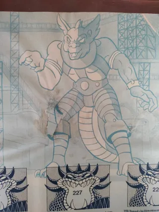 Álbum Cromos Dragones y Mazmorras con 64 cromos