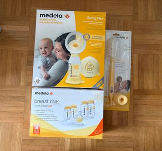 Medela Sacaleches Swing Flex y Accesorios