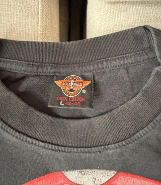 Camiseta Rock Eagle Calavera