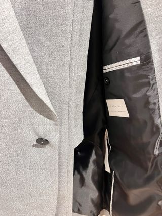 Traje de caballero Zara gris