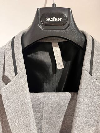 Traje de caballero Zara gris