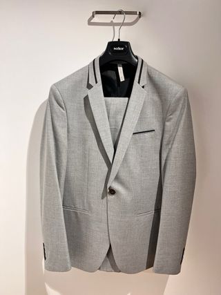 Traje de caballero Zara gris