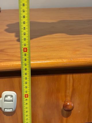 Cambiador madera extensible