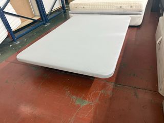 BASE Y COLCHON FLEX HABANA VISCO 135x180