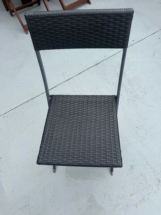 Mesa y 2 Sillas Terraza Exterior