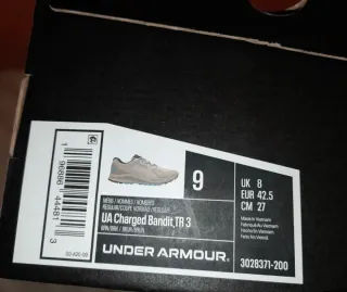 *nuevas* Under Armour bandit trail 3 talla 42.5