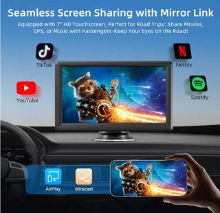 Carplay Coche para A-pple y Android 7 pulgadas