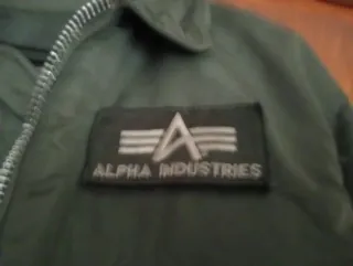 Chaqueta Aviador Alpha Industries Verde