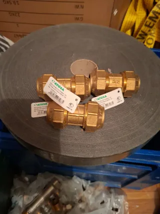 3 Racores Doble 25 ATUSA