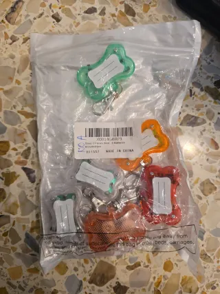 Hueso Luminoso para Perros (6 Piezas)