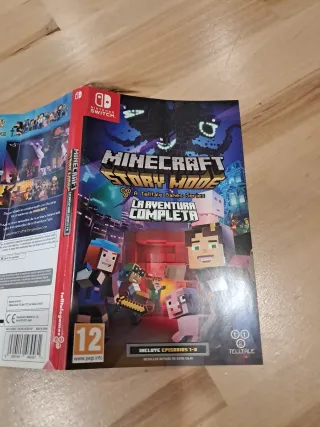 Minecraft Story Mode Nintendo Switch Completa
