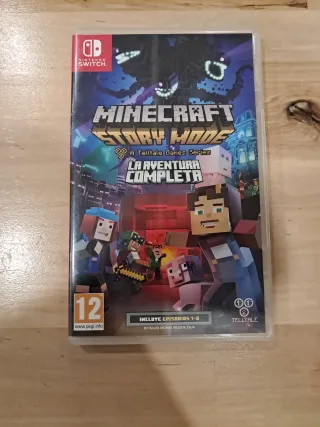 Minecraft Story Mode Nintendo Switch Completa