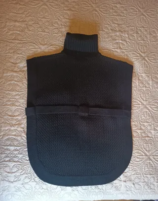 Poncho Sfera Negro Talla M