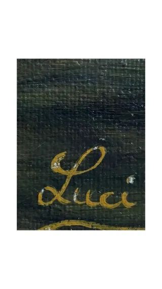 Luci Murillo 1991 Olio su Tela Antico № 106