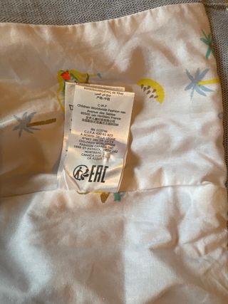 Chaqueta americana niño azul celeste 4 años