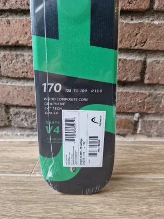 Esquís nuevos: HEAD Shape V4 Performance 170cm