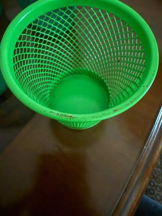 Set 12 porta bicchieri metallo colorati vintage