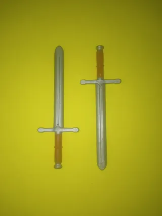 Lote 2 espadas Playmobil escocés escocia medieval