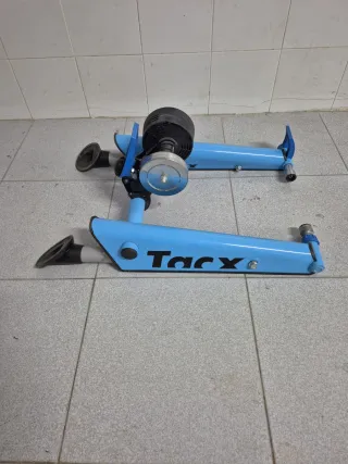 Rodillo Tacx Bicicleta Azul