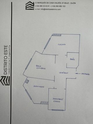 Piso en alquiler en Centro en Gijón