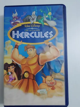VHS Hércules Walt Disney Clásicos Español