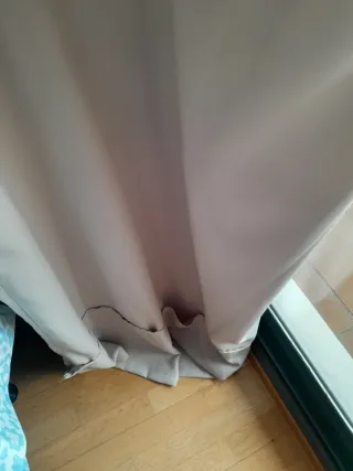 Cortinas Ikea Beige Semiopacas