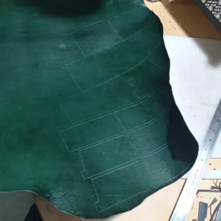 Cartera de Piel de Cabra Hecha a Mano