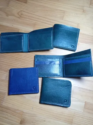 Cartera de Piel de Cabra Hecha a Mano