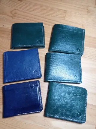 Cartera de Piel de Cabra Hecha a Mano