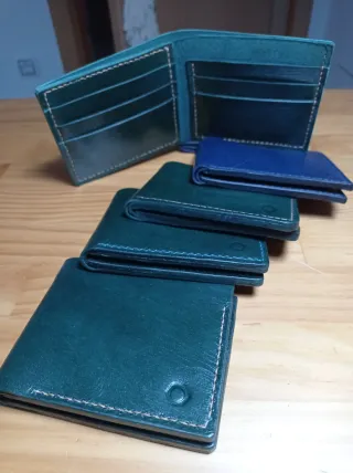 Cartera de Piel de Cabra Hecha a Mano