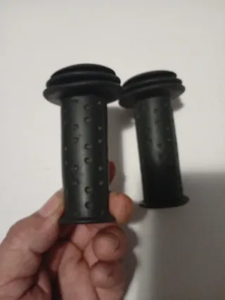 Puños Bicicleta Niño Negros