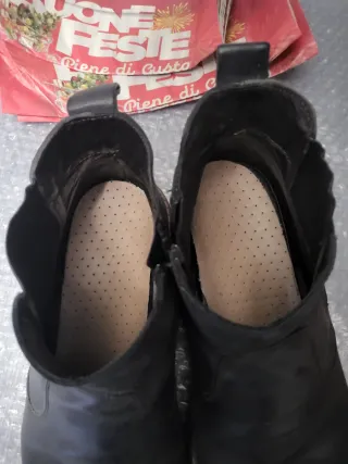 Stivaletti Imac in Pelle Grigio N.45 made in Italy