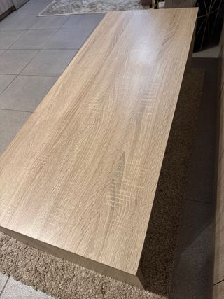 Mesa de centro de salón de madera