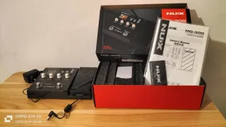 Amplificatore NUX Mighty 8 + Pedaliera NUX MG300