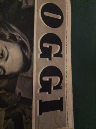 Vecchia rivista Oggi