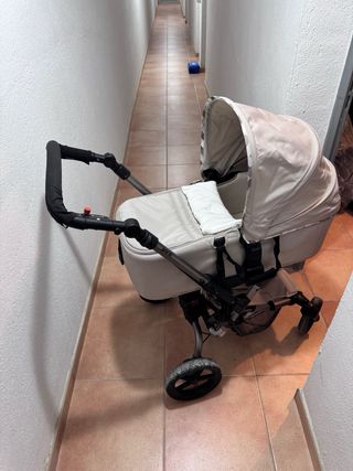 Carro bebé 3 posiciones + trona evolutiva