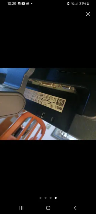 Monitor HP 1470 Plata